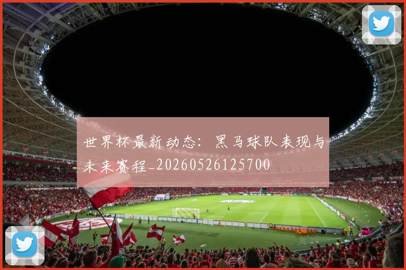 世界杯最新动态：黑马球队表现与未来赛程_20260526125700